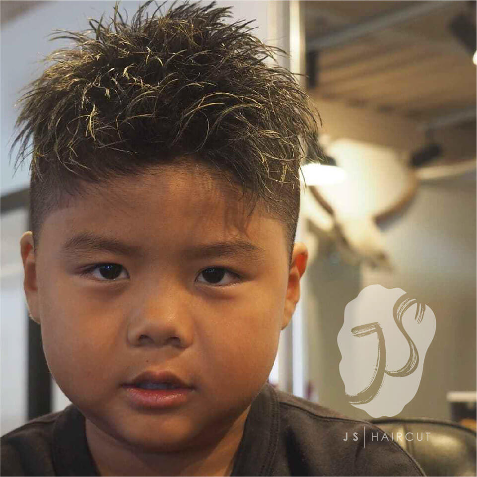 小朋友剪髮推薦, JS Haircut​ -短油頭髮型03